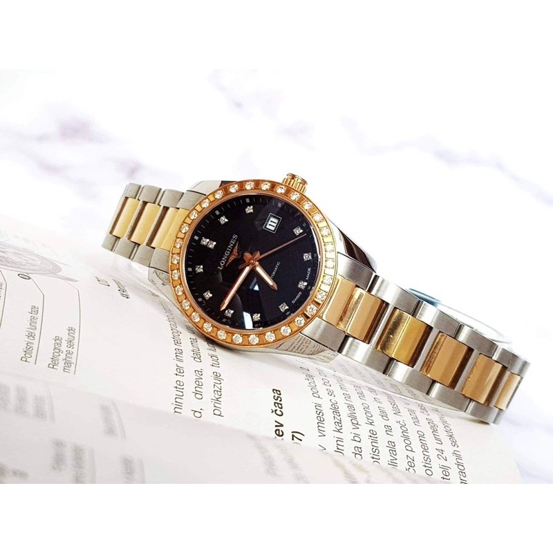 Đồng hồ nữ LONGINES Conquest Diamond Automatic