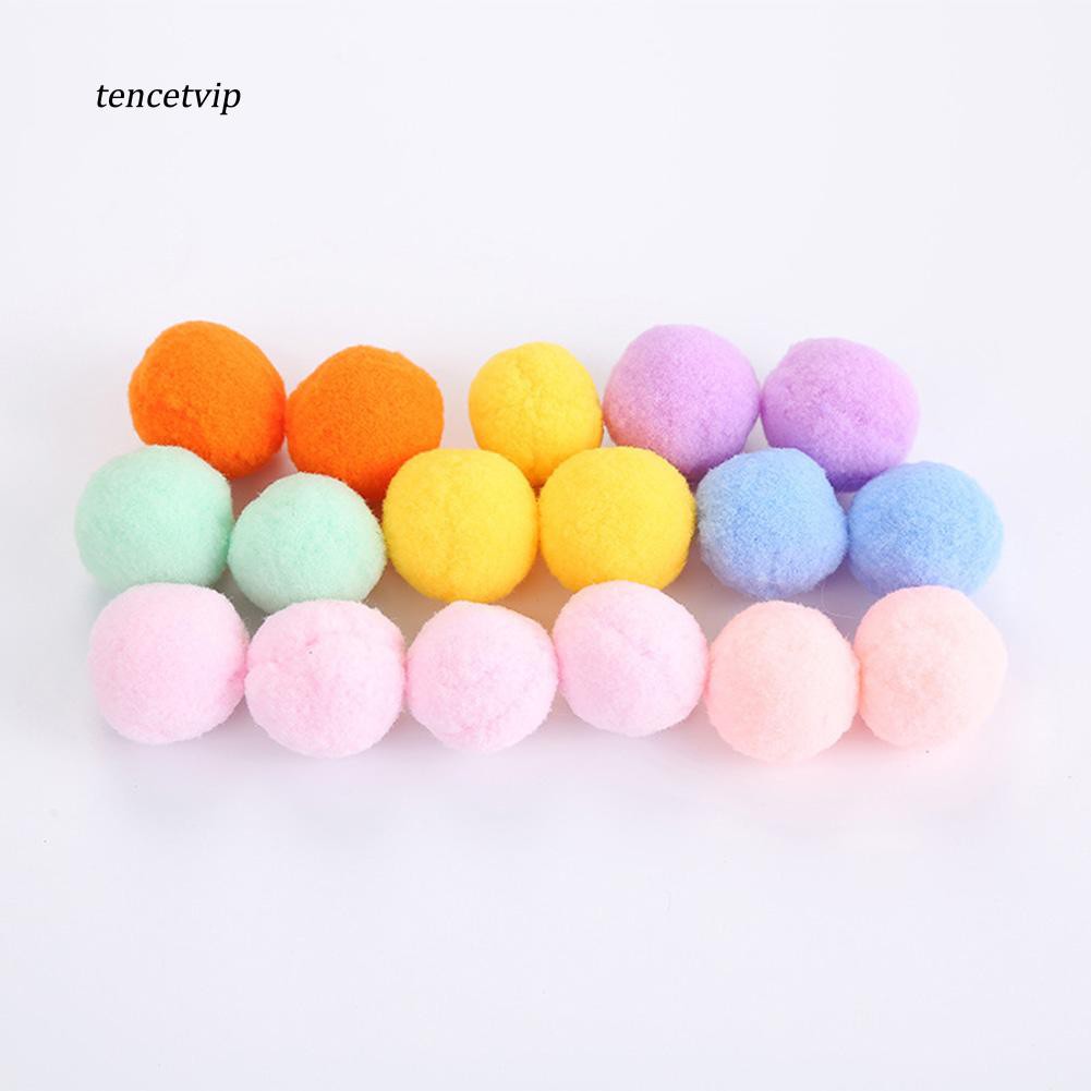 Bộ 12 Quả Bóng Lông Mềm Đồ Chơi Cho Mèo