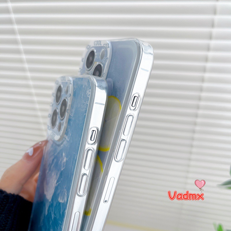 Ốp Điện Thoại Mềm In Hình Quả Chanh Cho Samsung Galaxy A73 A53 A33 A23 A13 A32 A22 4G M32 5G A03 A72 A52 A52S A12 M12 A02 M02 A02S M02S
