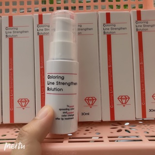 Nước co sợi khoá màu