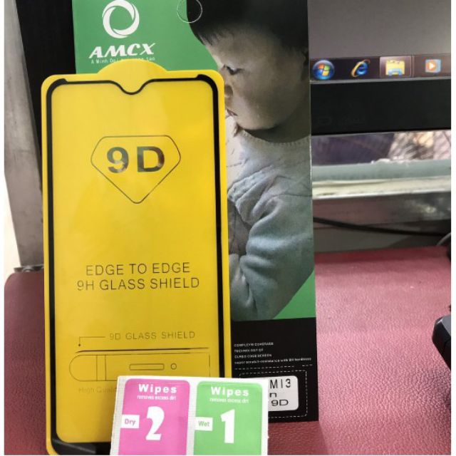 [ Realme C3] Kính cường lực full 9D realme C3