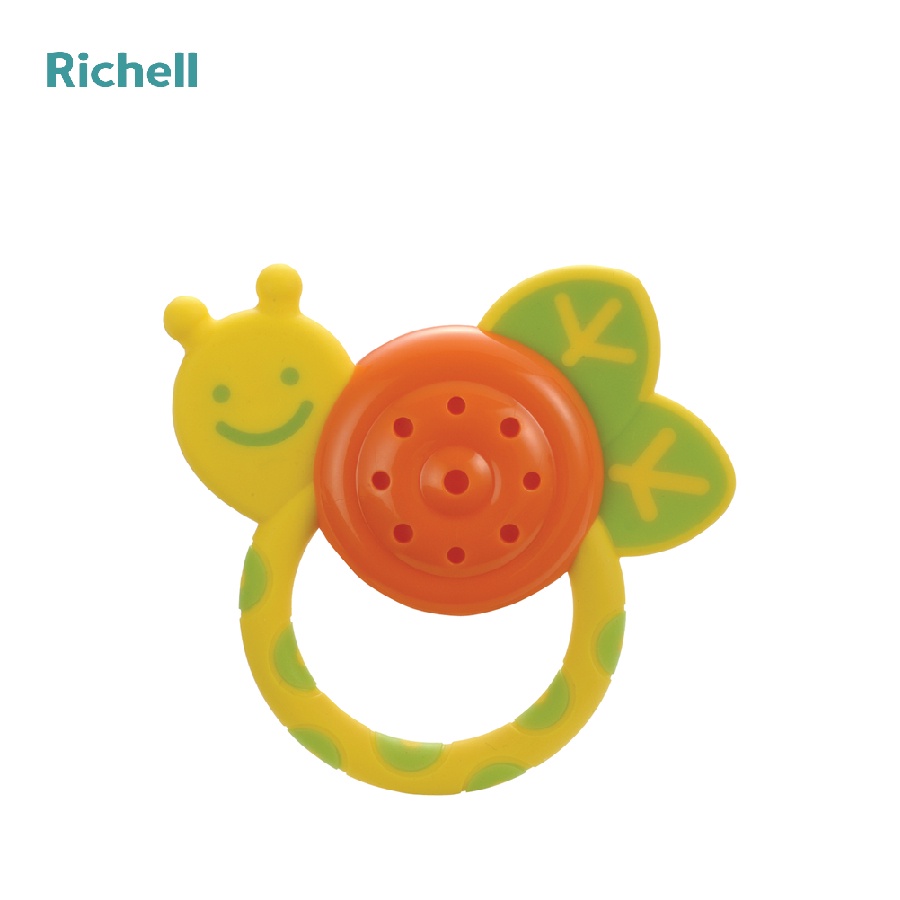 Xúc xắc gặm nướu Richell ốc sên