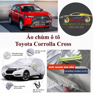 Toyota Cross - Áo chùm ô tô vải dù đẹp, Dòng SUV gầm cao