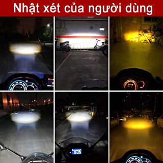 Đèn pha siêu sáng H4 LED, đèn pha/ cốt cho xe máy