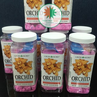 Phân Bón Grow More Nhập Khẩu Mỹ (Hộp 425gram) - Phân Bón Lá NPK 30-10-10 Hoa Lan (Orchid)