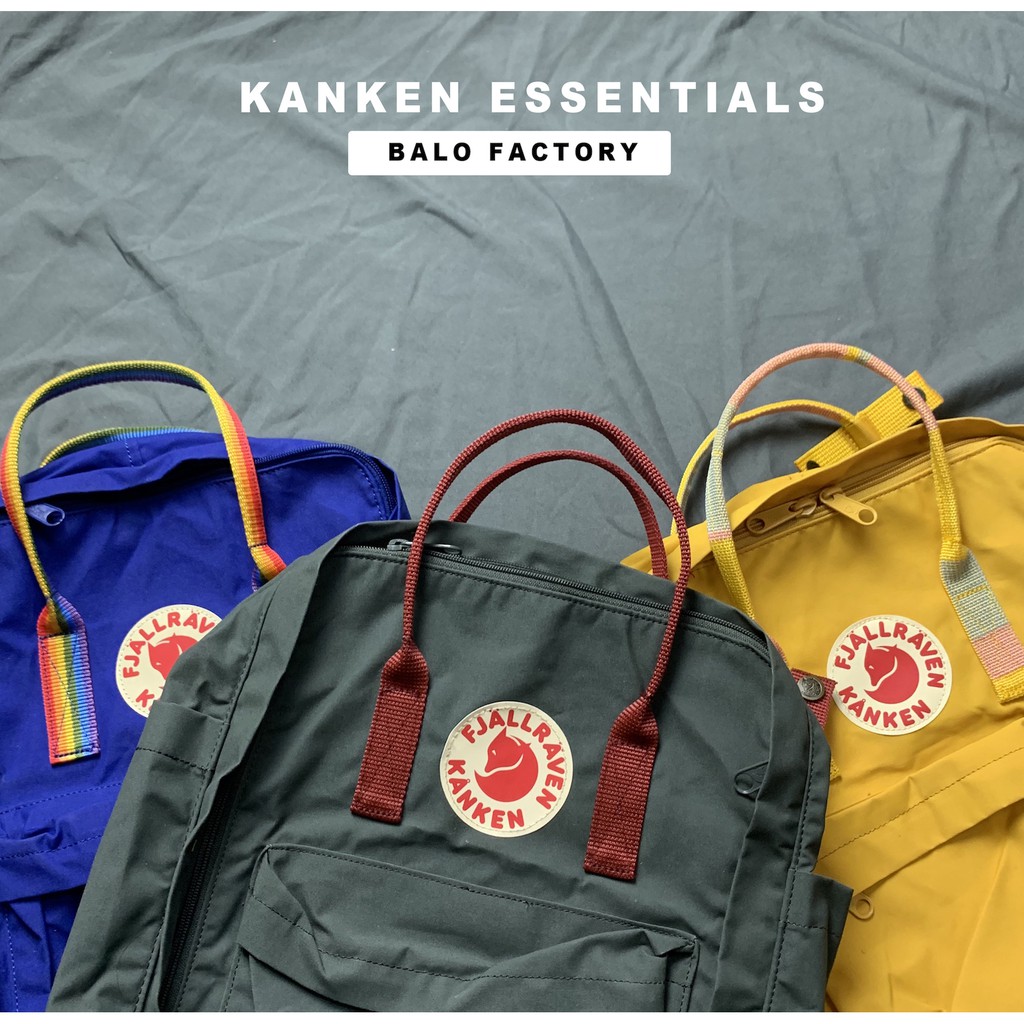 Balo Fjallraven Kanken Classic Essentials MÀU MỚI