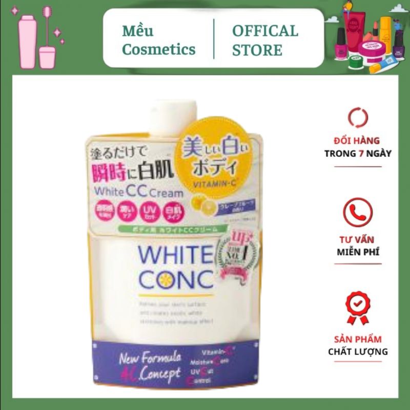 Sữa Dưỡng Thể White Conc Vitamin C túi 200g Nhật Bản