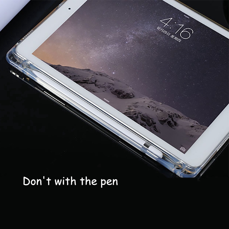 Ốp Lưng Trong Suốt Có Giá Đỡ Cho Ipad Air 4 10.9 10.5 9.7 2018 / 2017 Air 2 9.7 "Pro 9.7 Case Ipad 3 4 Pro 10.5 11 12.9 Mini 1 2 3 4 5