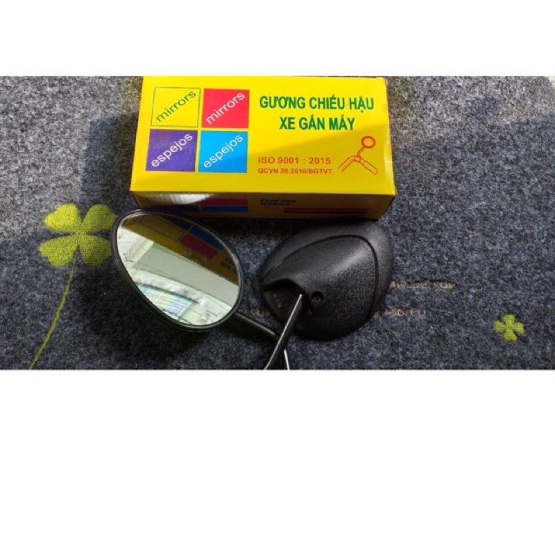 Gương chiếu hậu tai thỏ chân ngắn ( 10 ly)