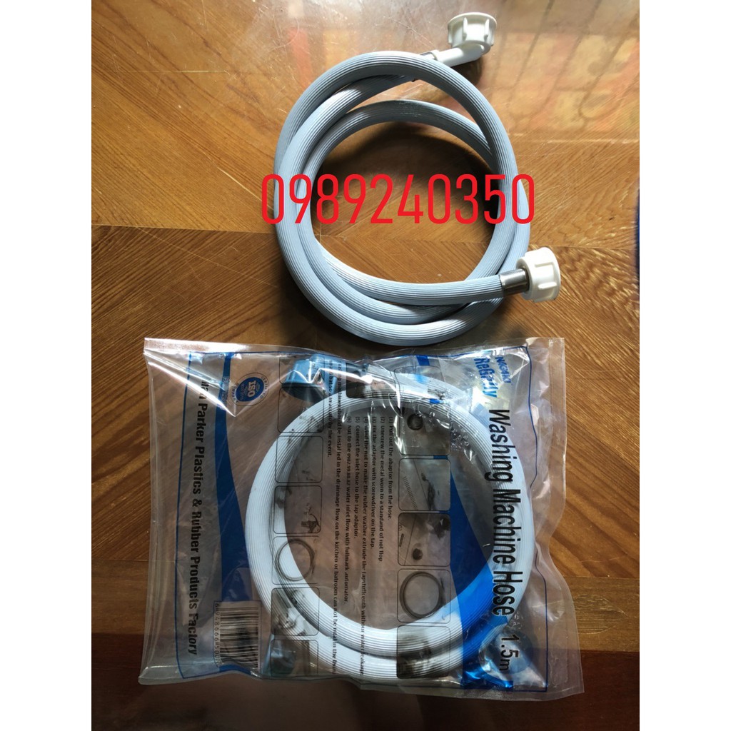 Dây cấp nước máy giặt dài 3m (2 đầu ren)