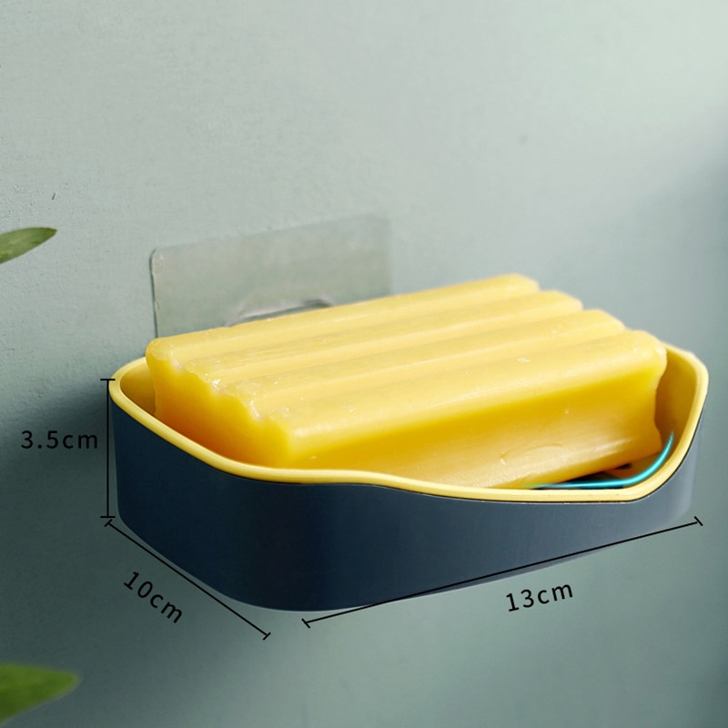Giá Nhựa Để Xà Phòng Với Thiết Kế Hai Lớp Tiện Lợi