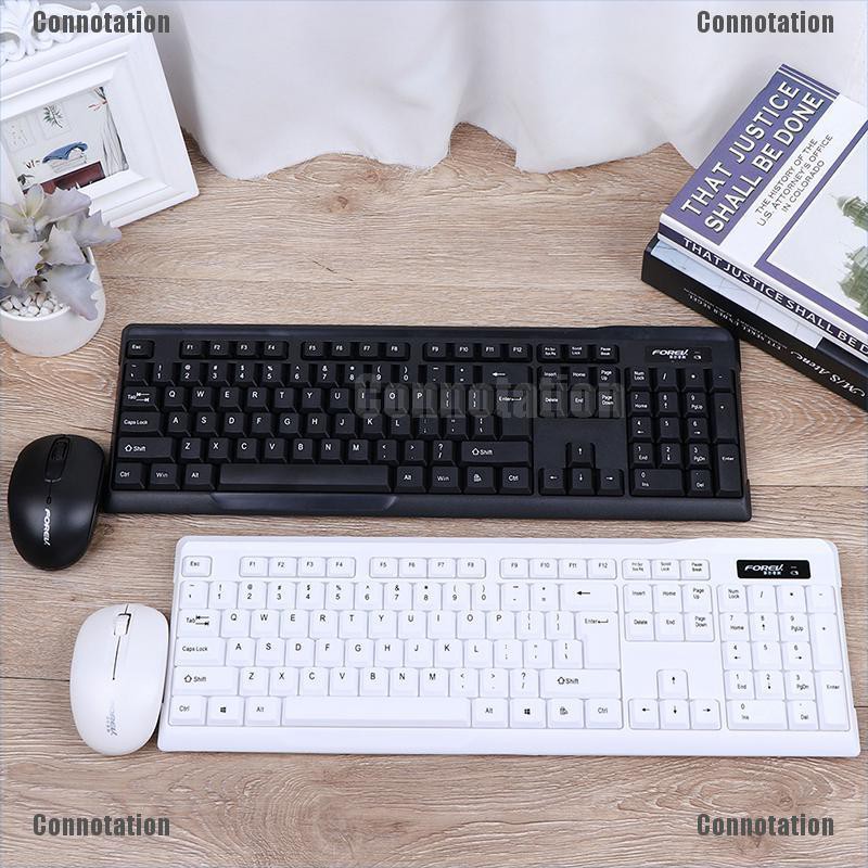 Combo Bàn Phím + Chuột Không Dây 104 Phím Cho Máy Tính | BigBuy360 - bigbuy360.vn