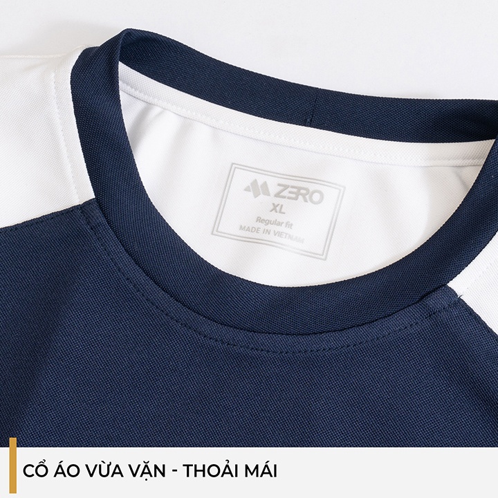 Bộ Đồ Thể Thao Nam Cộc Tay VESCA Cao Cấp Chất Vải Cá Sấu Co Giãn Thoải Mái J1
