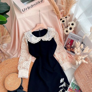 Đầm suông doll phối xô thêu✨🌟