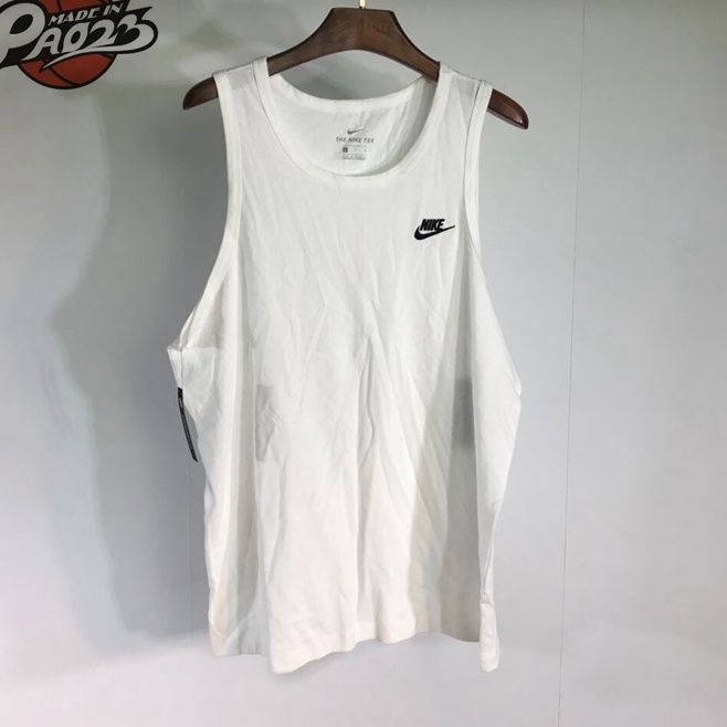 Áo Thun Thể Thao Nike 100% Cotton Không Tay Cổ Tròn Dành Cho Nam BQ1260