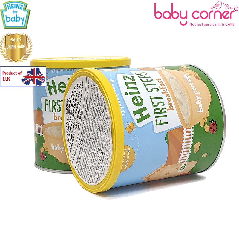 BỘT ĂN DẶM HEINZ VỊ KEM YẾN MẠCH CHO BÉ TỪ 6 THÁNG