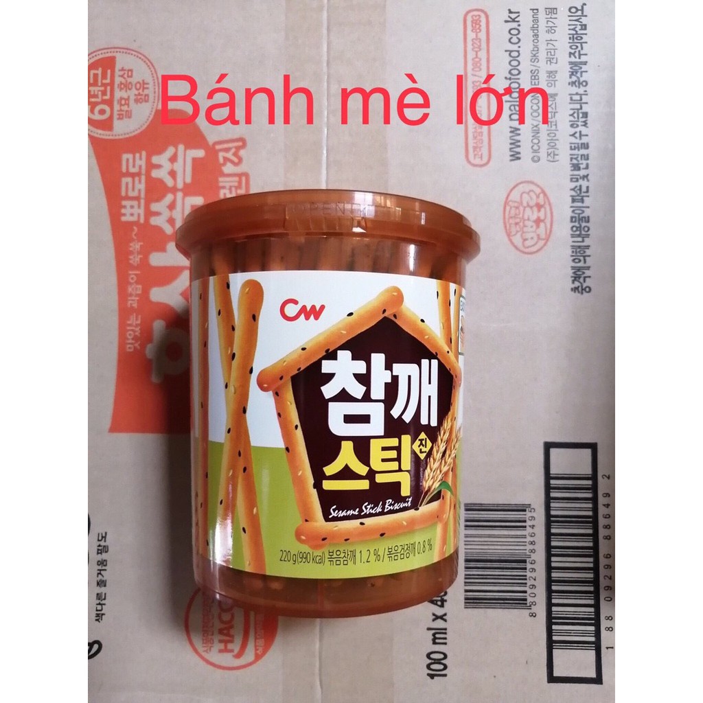 BÁNH QUE MÈ HÀN QUỐC