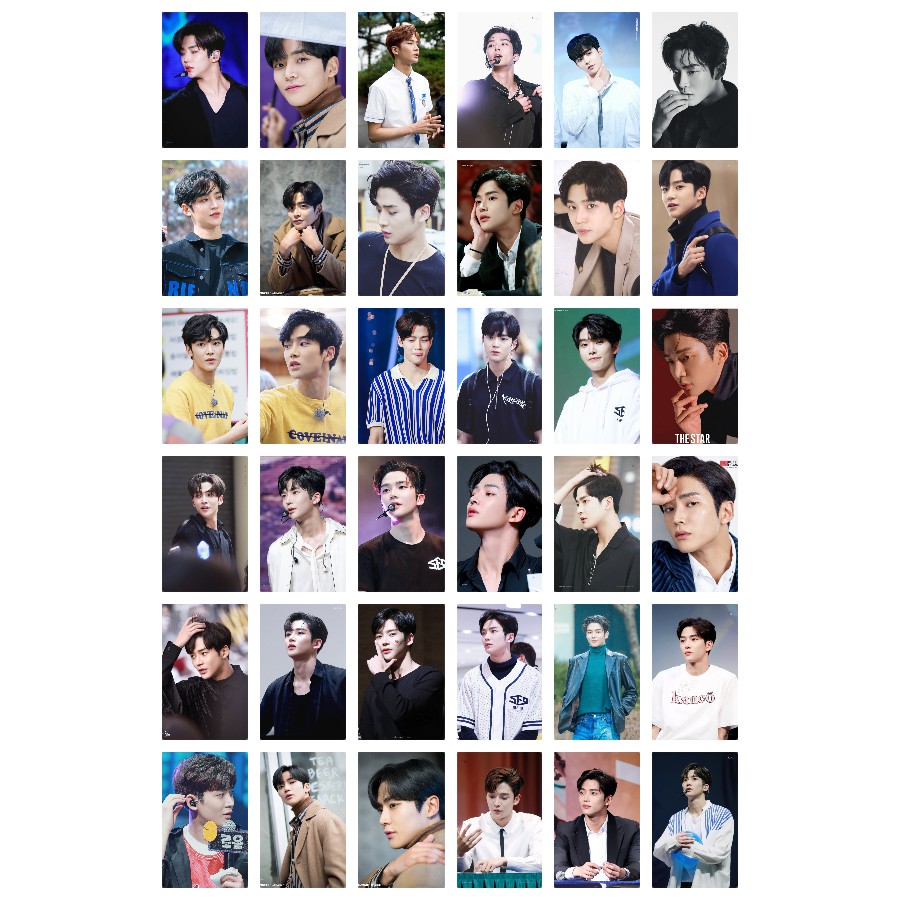 Lomo card 108 ảnh thành viên SF9 - Rowoon (có lẻ 3 set)