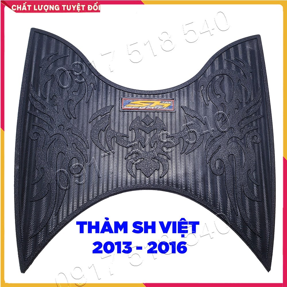 Thảm Lót Sàn Sh Ý 2009 - 2012, SH Việt 2013 - 2021, SH Mode 2020 - 2021, Vision 2021