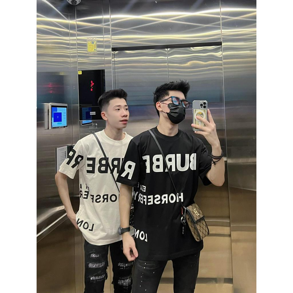 Áo Thun Unisex Bbr Horseferry Mao99 , Tay Lỡ Form Rộng Oversize, 100% Cotton Local Brand Chính Hãng