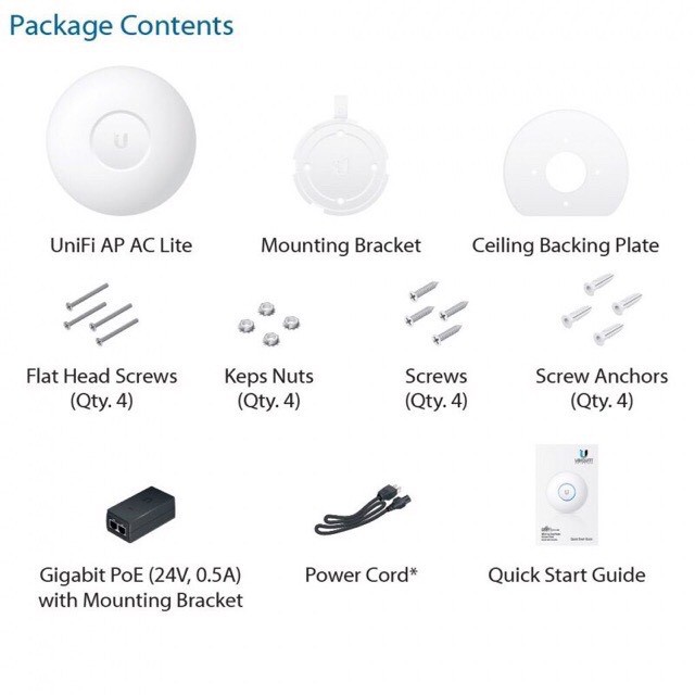 PHÁT WIFI Unifi AP AC Lite - Hàng chính hãng FPT