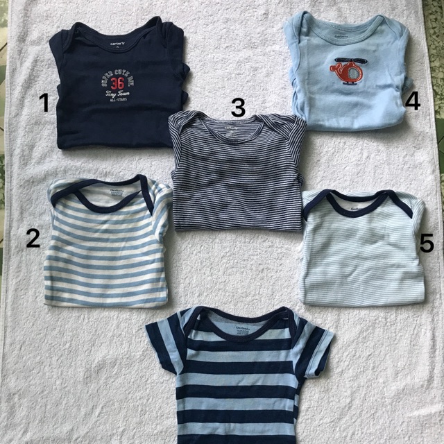 Thanh lý bodysuit size 0-3 tháng