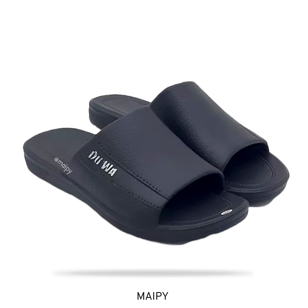 Dép nam quai ngang trung niên DUWA đúc nguyên khối siêu nhẹ êm chân Maipy (Form lớn) - DL139