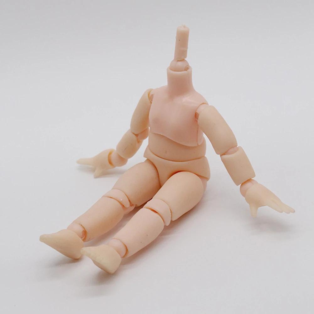 Búp Bê Màu Da Ngà 15cm Với Chân Đứng Trang Trí Nghệ Sĩ Manga Có Thể Di Chuyển Được
