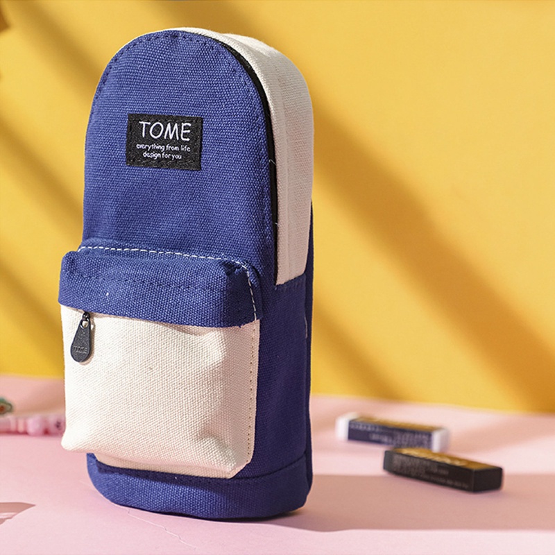 Túi Đựng Bút Bằng Vải Canvas Thời Trang Dành Cho Colleage Teen Stude