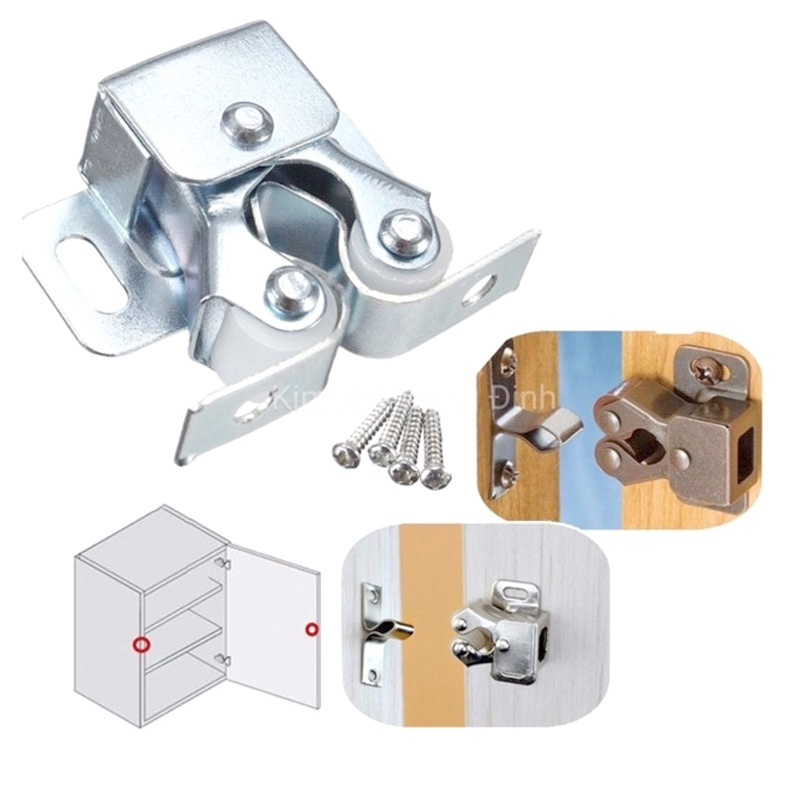 10 Cái Chốt Kẹp CánhTủ,cánh bếp.cánh cửa