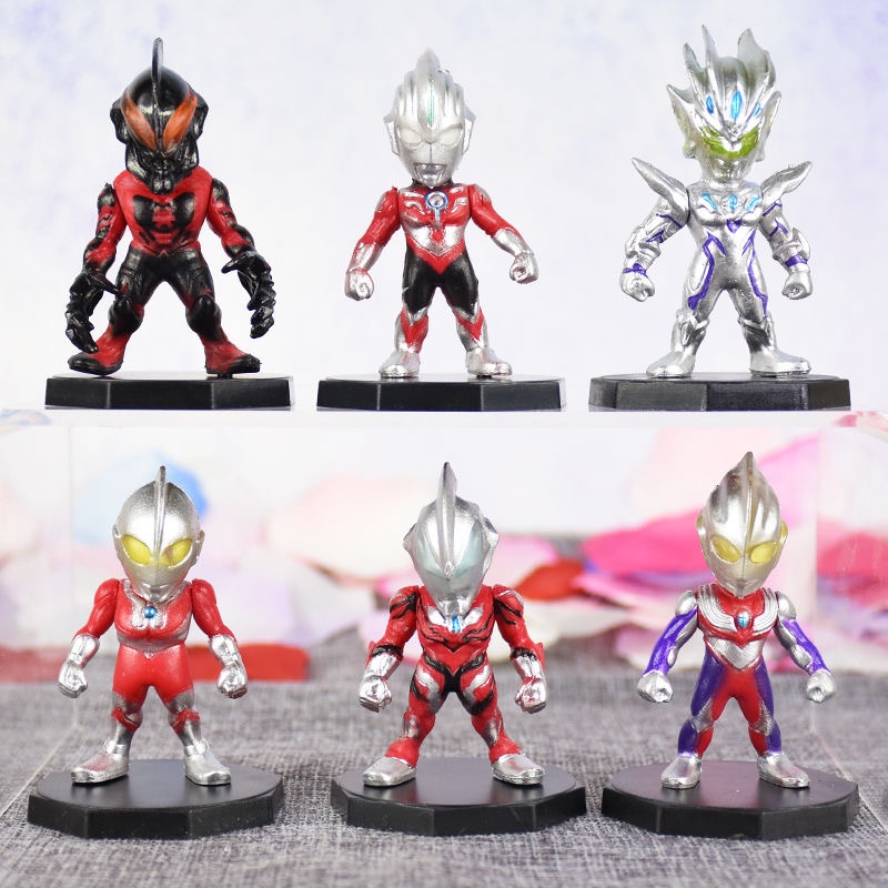 ❤️Đồ chơi trẻ em Quái Vật ULTRAMAN MINI Độc Đáo❤️ Set 6 Trong 1 Mô Hình Quái Vật Ultraman mini Bằng Nhựa Mềm Cho Bé