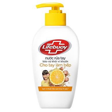 Nước rửa tay Lifebuoy chai 180g