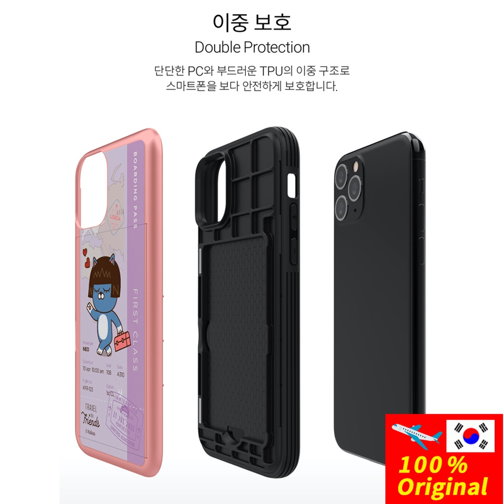 Ốp Điện Thoại In Hình Nhân Vật Kakao Friends Đáng Yêu