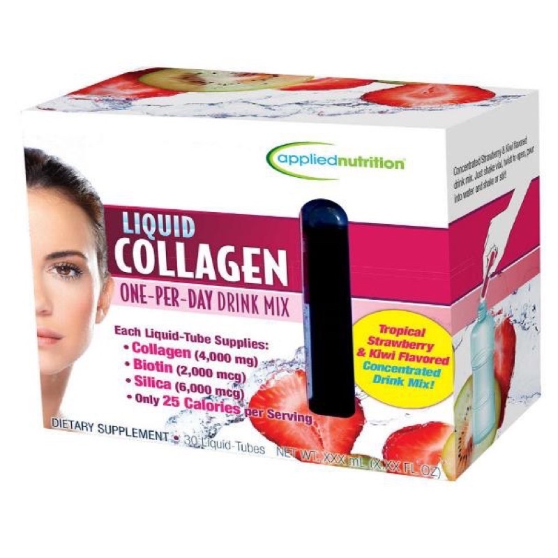 (Chính Hãng) COLLAGEN DẠNG NƯỚC LIQUID COLLAGEN HỘP 30 ỐNG