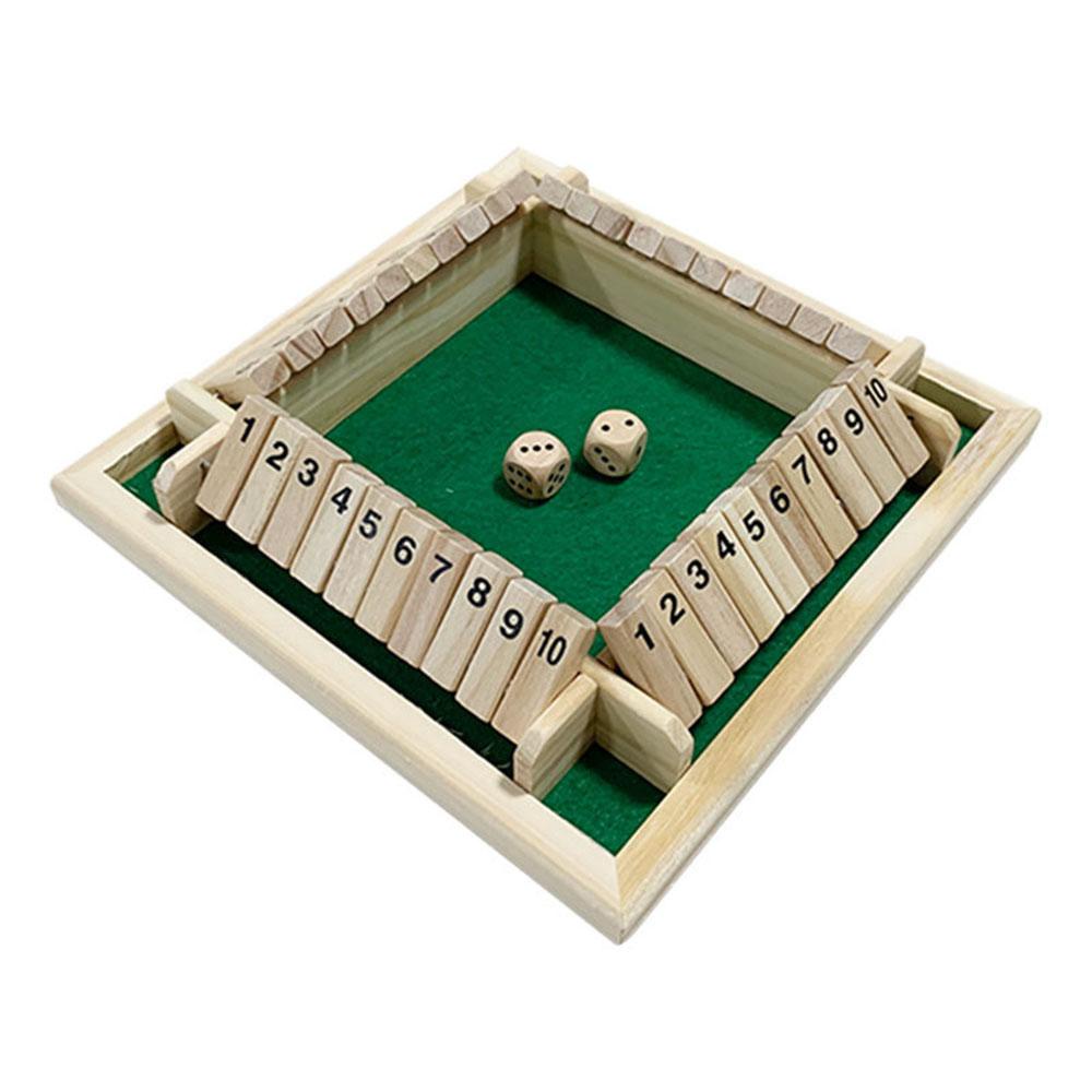 Bộ Trò Chơi Board Game Bằng Gỗ Màu Ngà Cho Trẻ Em