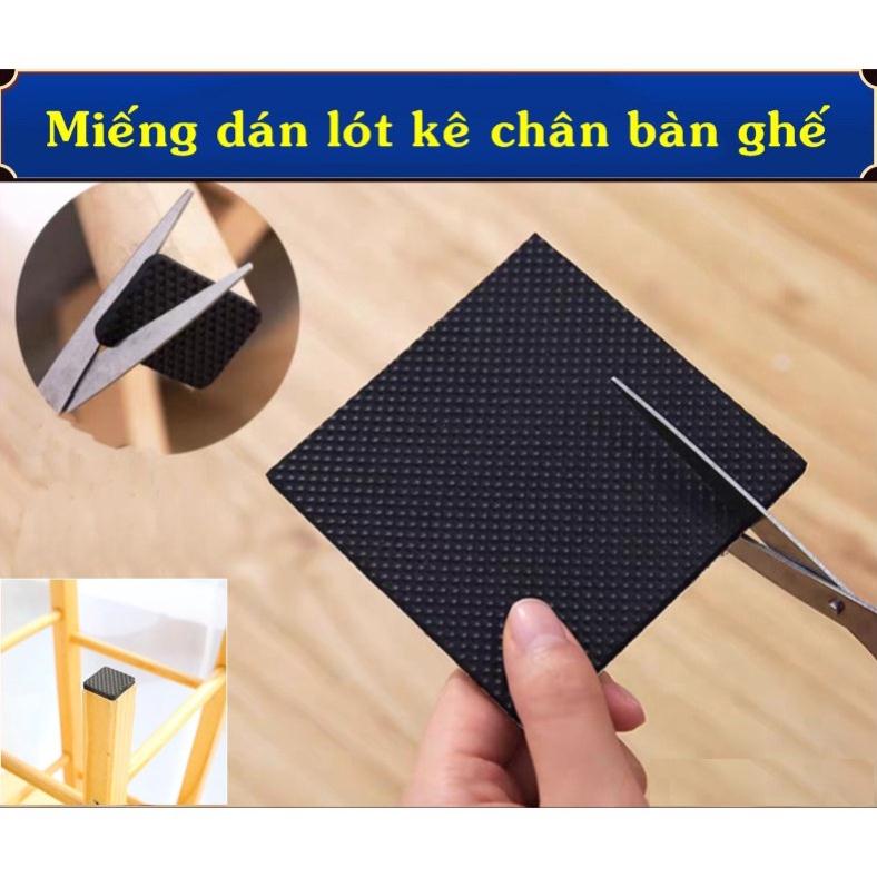 Miếng lót kê chân bàn ghế giường tủ kích thước 8x8cm