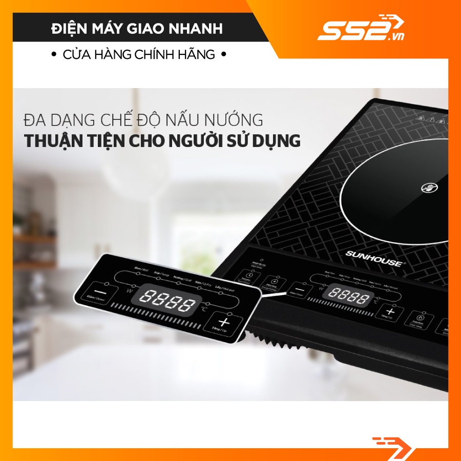 Bếp Hồng Ngoại Đơn Sunhouse SHD6011 - Bảo Hành Chính Hãng