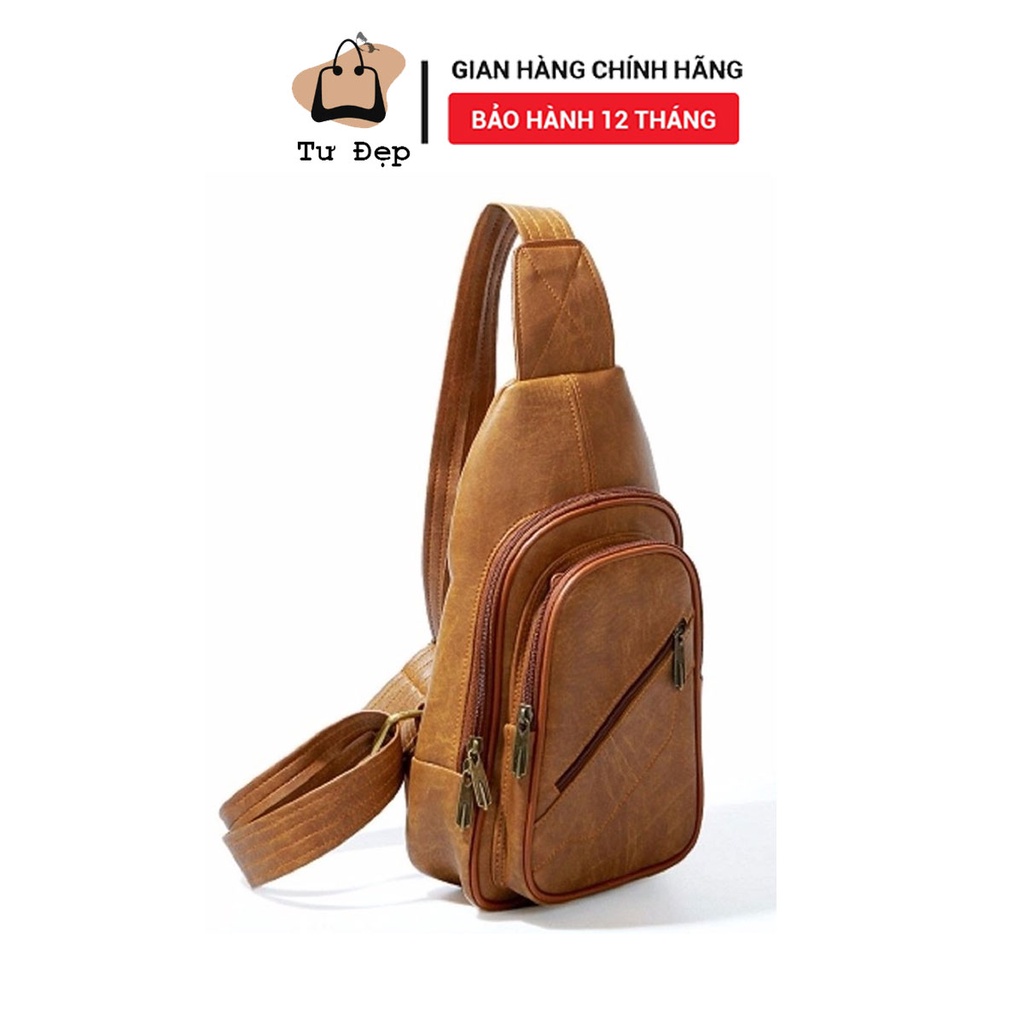 Túi Đeo Chéo Da PU Unisex Thời Trang Tư Đẹp Tudep MQ 05 | BigBuy360 - bigbuy360.vn