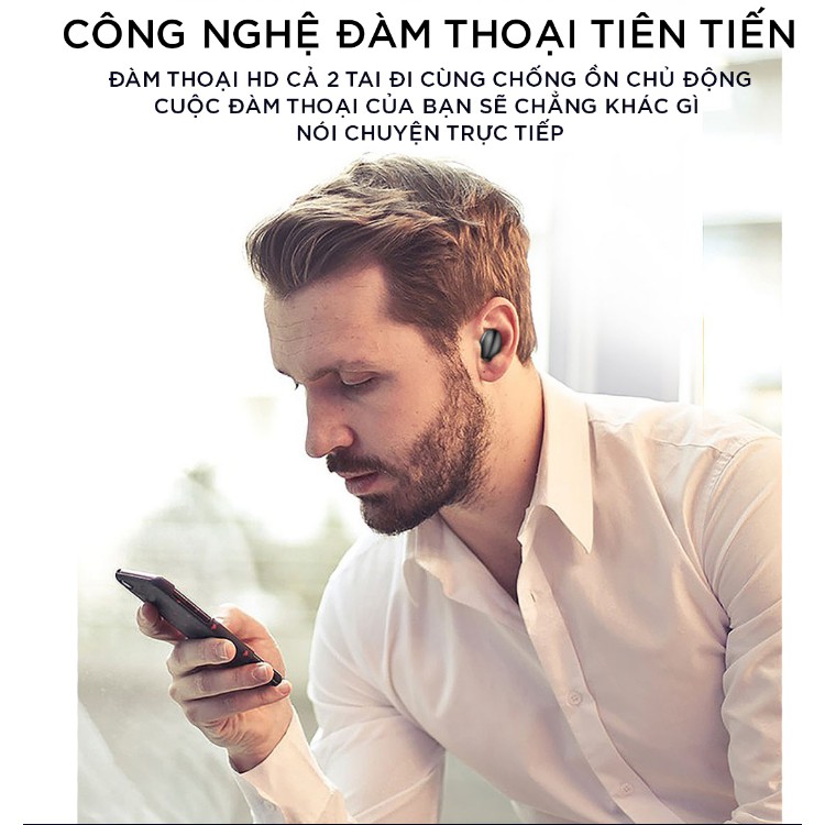 Tai nghe ko dây TWS bluetooth 5.1 M9,M10,F9,M17,M18 hỗ trợ gaming kết nối ĐT Samsung xiaomi IPAndroid