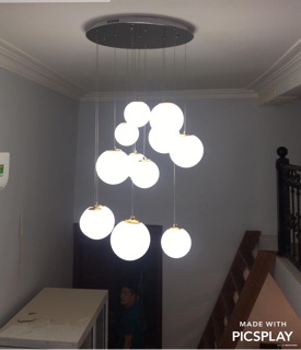 Đèn thả tròn fi 200