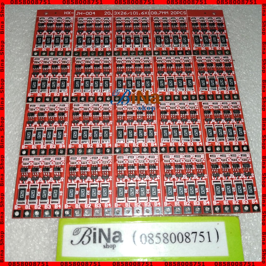 Mạch cân bằng pin sắt 4S Lifepo4 12.8V-14.6V