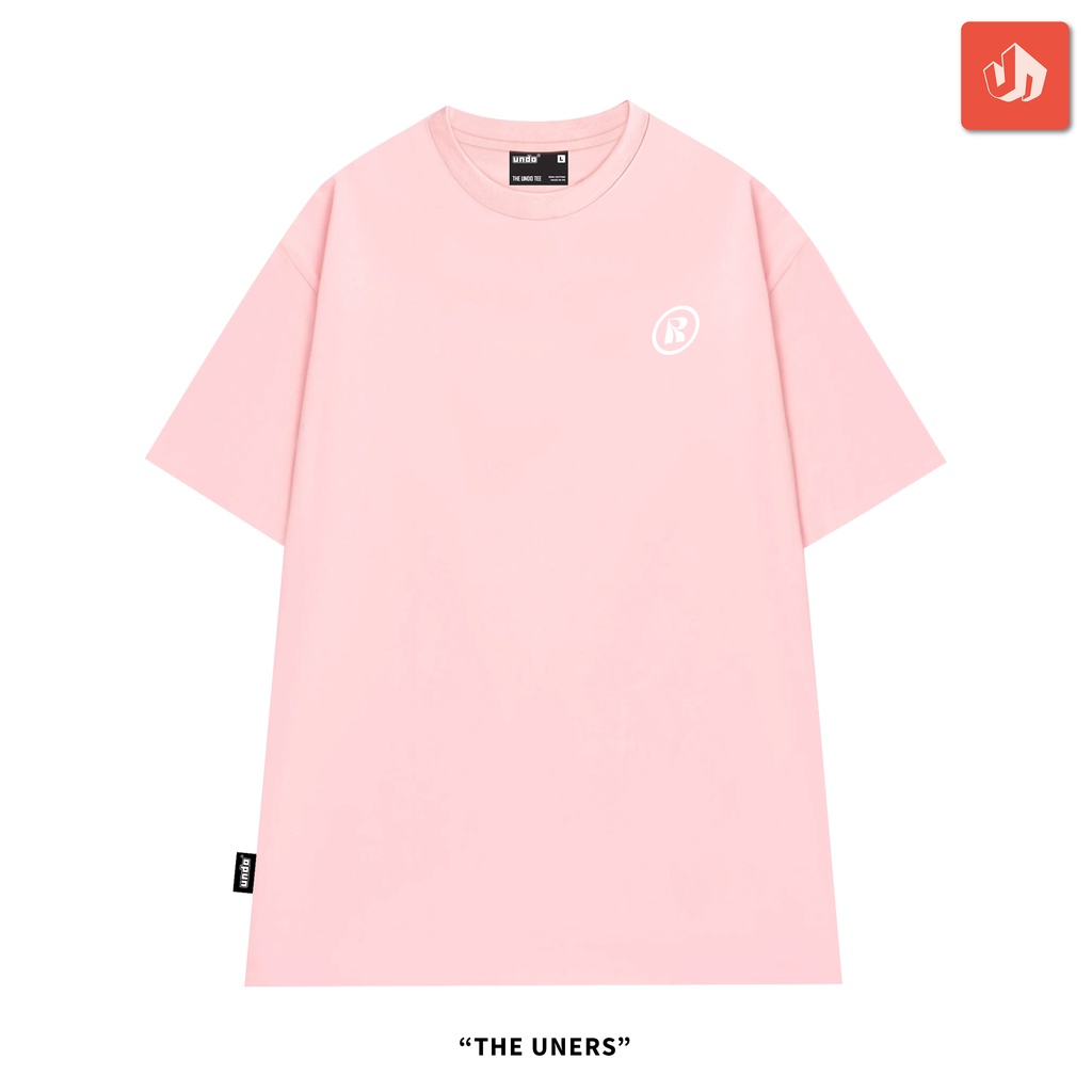 Áo Thun Unisex Undo Uners Màu Hồng 100% Standard Cotton - Local Brand Chính Hãng