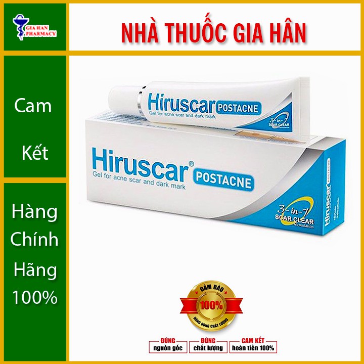 Tuýp bôi Hiruscar Post Acne gel 5g - Cải Thiện Mờ Sẹo