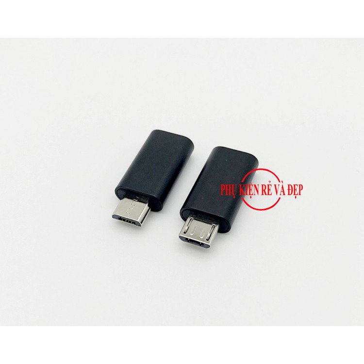 Đầu chuyển đổi sạc và OTG từ Type C sang Micro USB