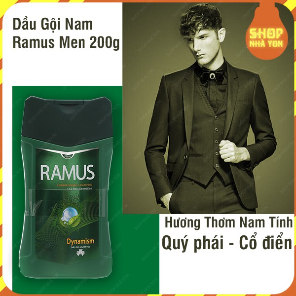 Dầu gội nam Ramus Men 200ml Hương Quyến Rũ