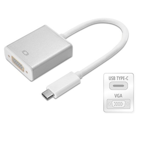 Cáp Chuyển Đổi Từ Cổng Type C sang VGA USB 3.1 - Chất lượng cao