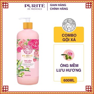 Dầu gội purite óng mềm lưu hương 600ml