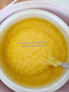 NỒI NẤU CHÁO CÁCH THUỶ BEAR 0.8L ( KÈM LỒNG HẤP)