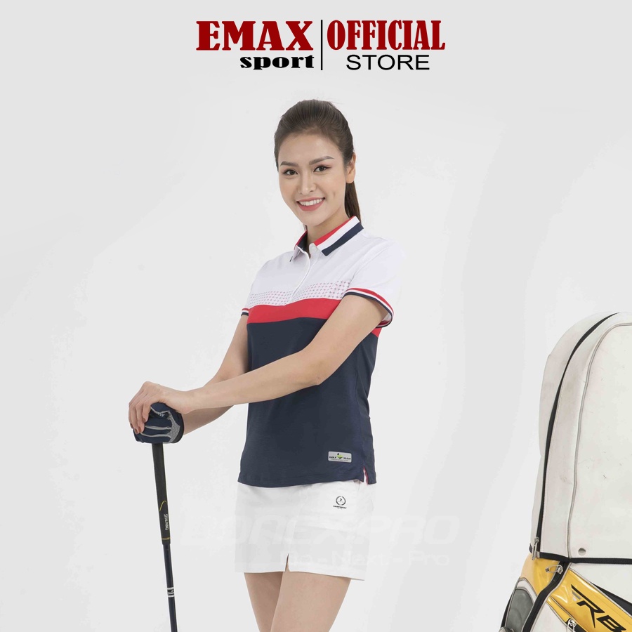 Áo Golf Thể Thao Cao Cấp Nữ Donexpro, Vải Thun Lạnh, Thấm Hút Mồ Hôi Tốt AC - 3648