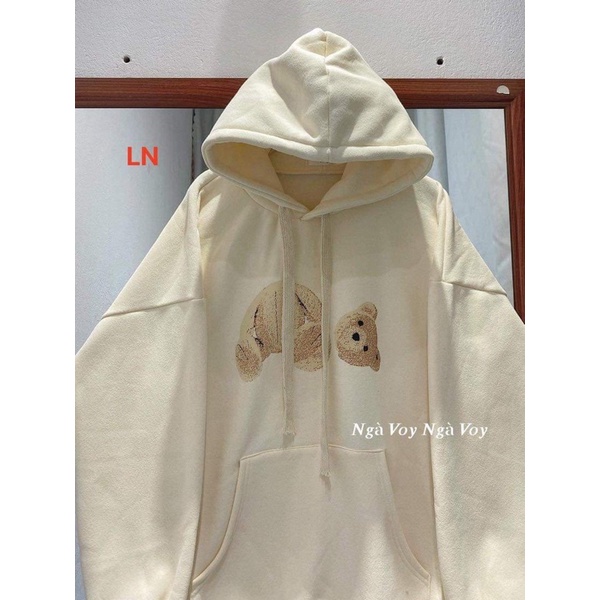 Áo hoodie gấu nằm LN11